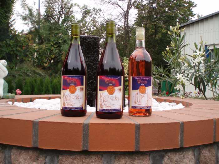 Blauer Bernburger Wein Jahrgang 2008